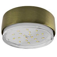 Светильник накладной Ecola FT8073 220В GX53 Бронза фото Светильник накладной Ecola FT8073 220В GX53 Бронза картинка